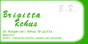 brigitta rehus business card